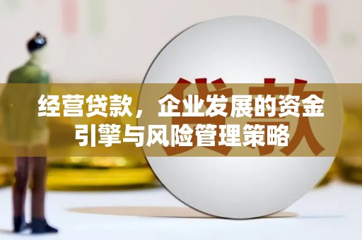 达茂旗经营贷款，企业发展的资金引擎与风险管理策略