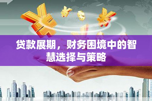 达茂旗贷款展期，财务困境中的智慧选择与策略