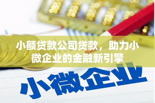 达茂旗小额贷款公司贷款，助力小微企业的金融新引擎