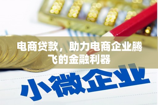 达茂旗电商贷款，助力电商企业腾飞的金融利器