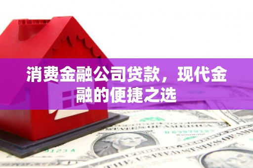 达茂旗消费金融公司贷款，现代金融的便捷之选