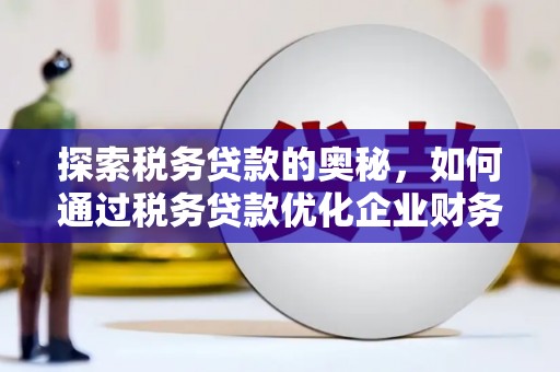 达茂旗探索税务贷款的奥秘，如何通过税务贷款优化企业财务