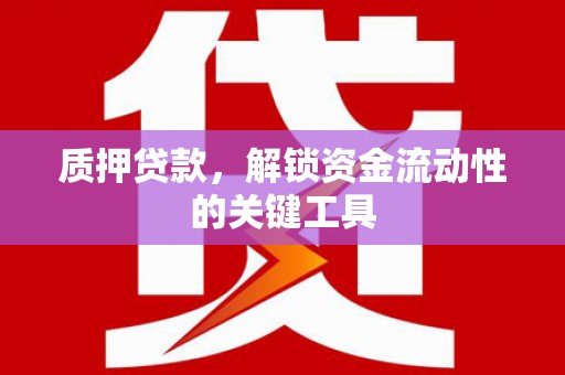 达茂旗质押贷款，解锁资金流动性的关键工具