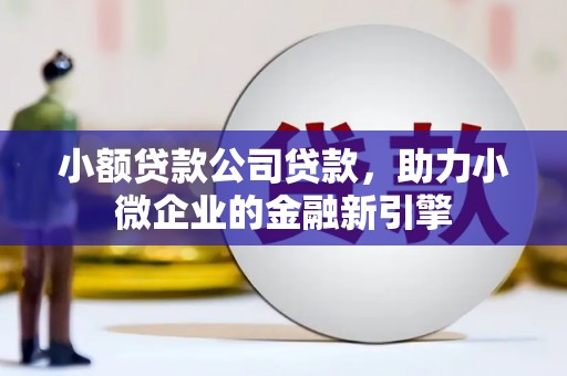 达茂旗小额贷款公司贷款，助力小微企业的金融新引擎