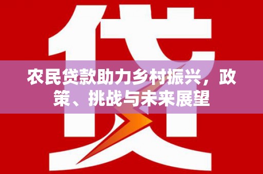 达茂旗农民贷款助力乡村振兴，政策、挑战与未来展望