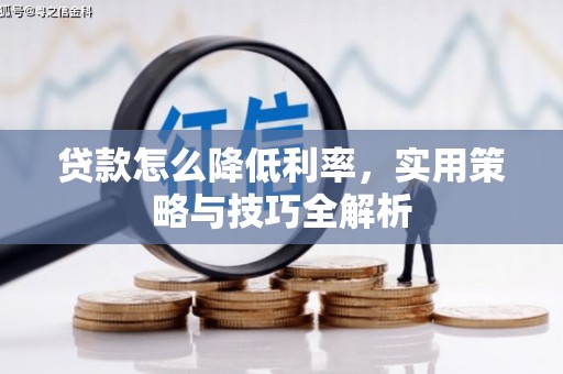 达茂旗贷款怎么降低利率，实用策略与技巧全解析