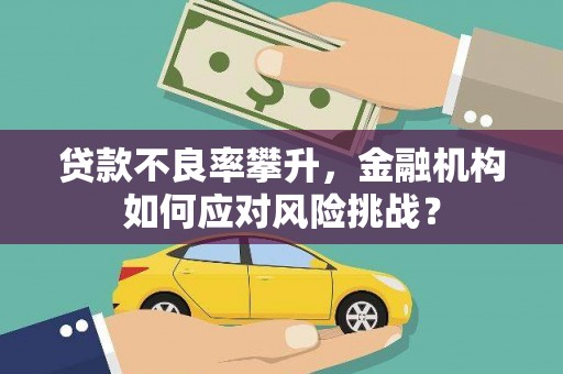 达茂旗贷款不良率攀升，金融机构如何应对风险挑战？