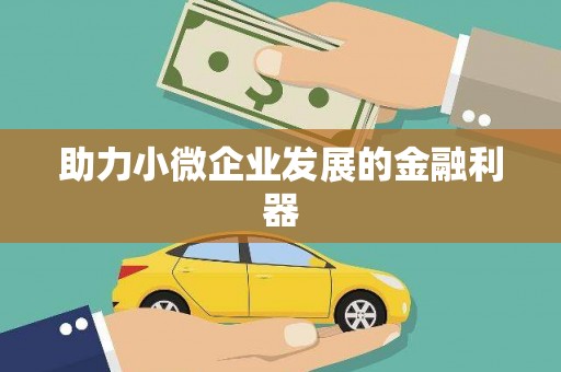 达茂旗助力小微企业发展的金融利器