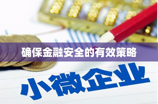 达茂旗确保金融安全的有效策略